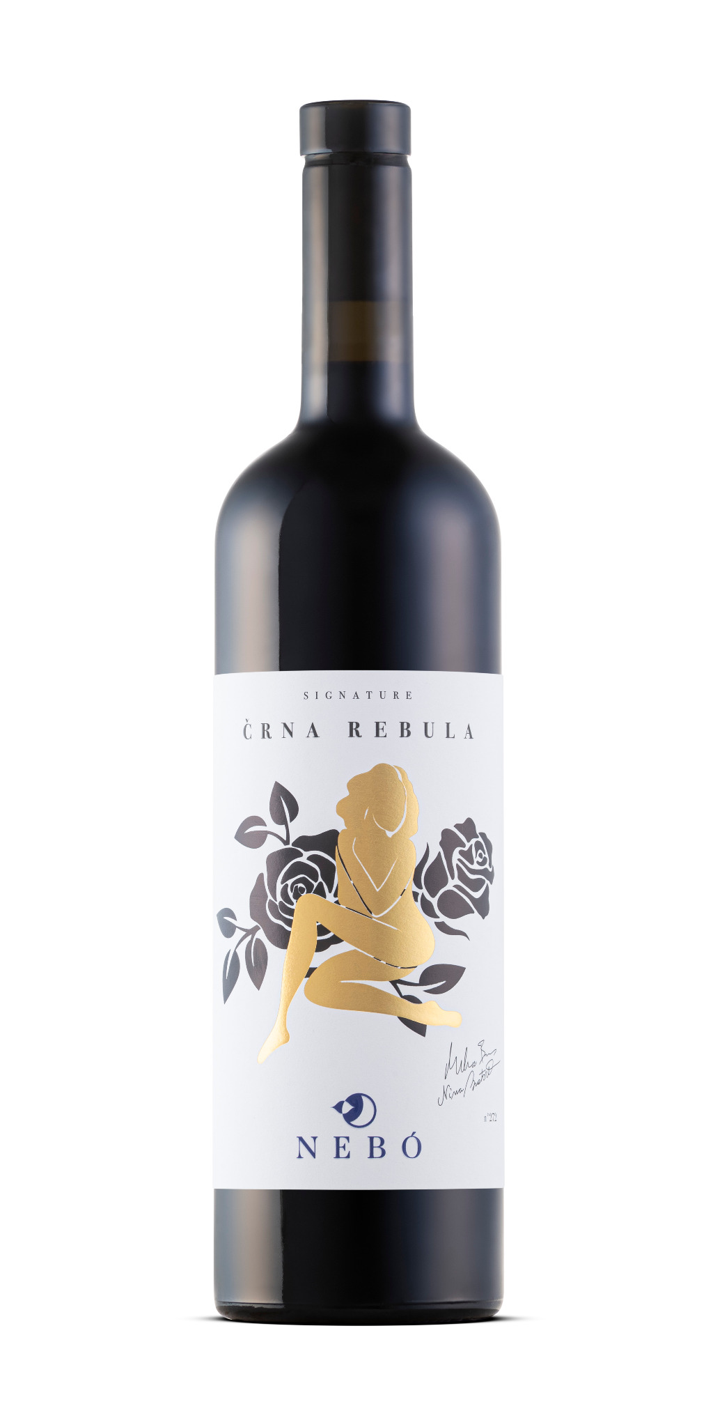 Nebó Črna Rebula bottle