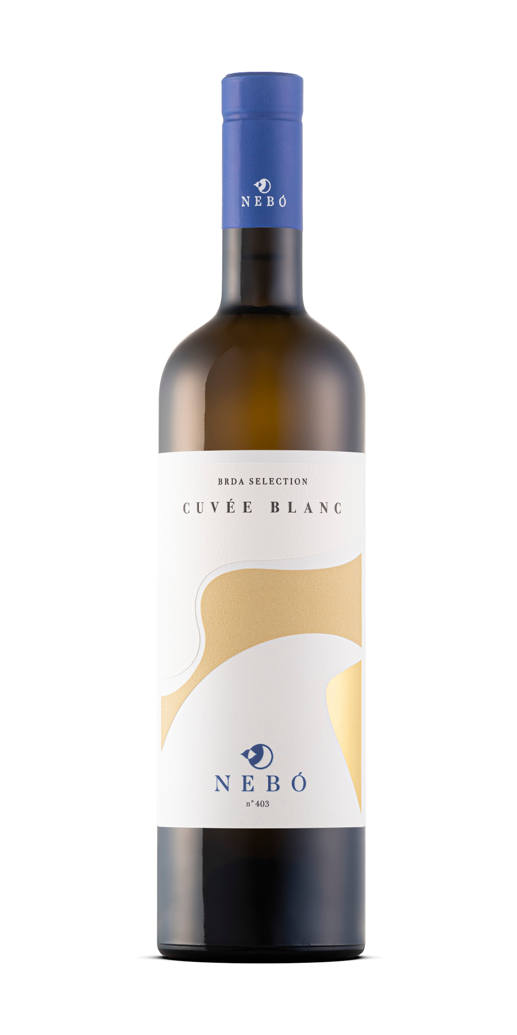 Nebó Cuvée Blanc bottle